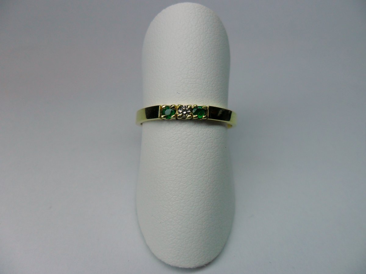 Rijring met Smaragd 3st.